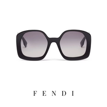 Fendi - Square - 'O´Lock' - Black/Gold