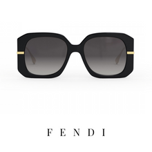 Fendi - Oversized - Irregular - Black/Gold