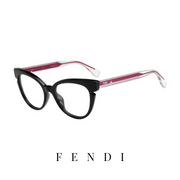 Fendi Eyewear - Cat-Eye - Black/Pink
