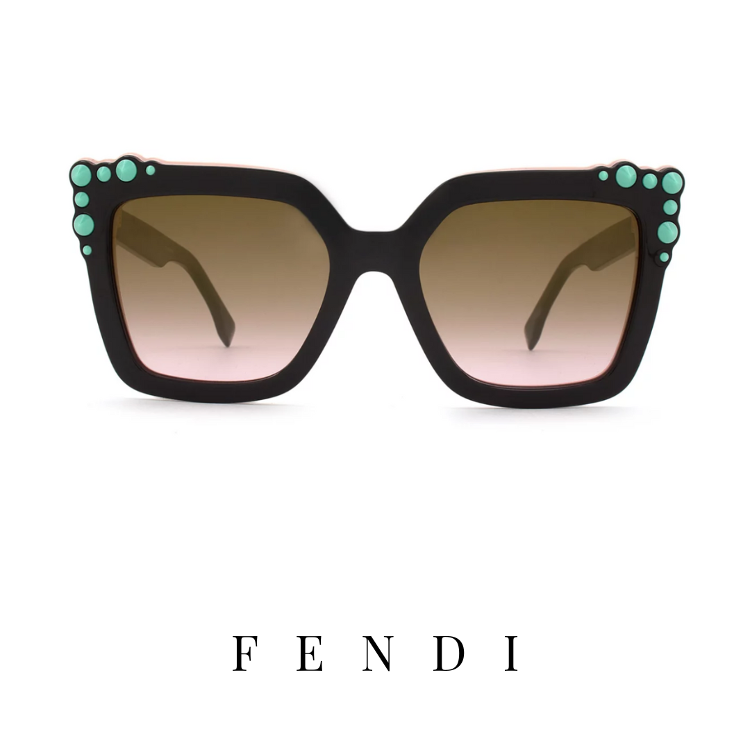 Fendi - Oversized - Black/Pink