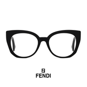 Fendi Eyewear - Oversized - Cat-Eye - Black