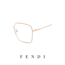 Fendi Eyewear - Square - Gold