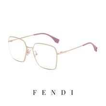 Fendi Eyewear - Square - Gold
