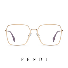 Fendi Eyewear - Square - Gold