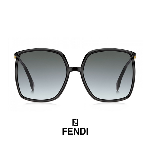 Fendi - Square - Black