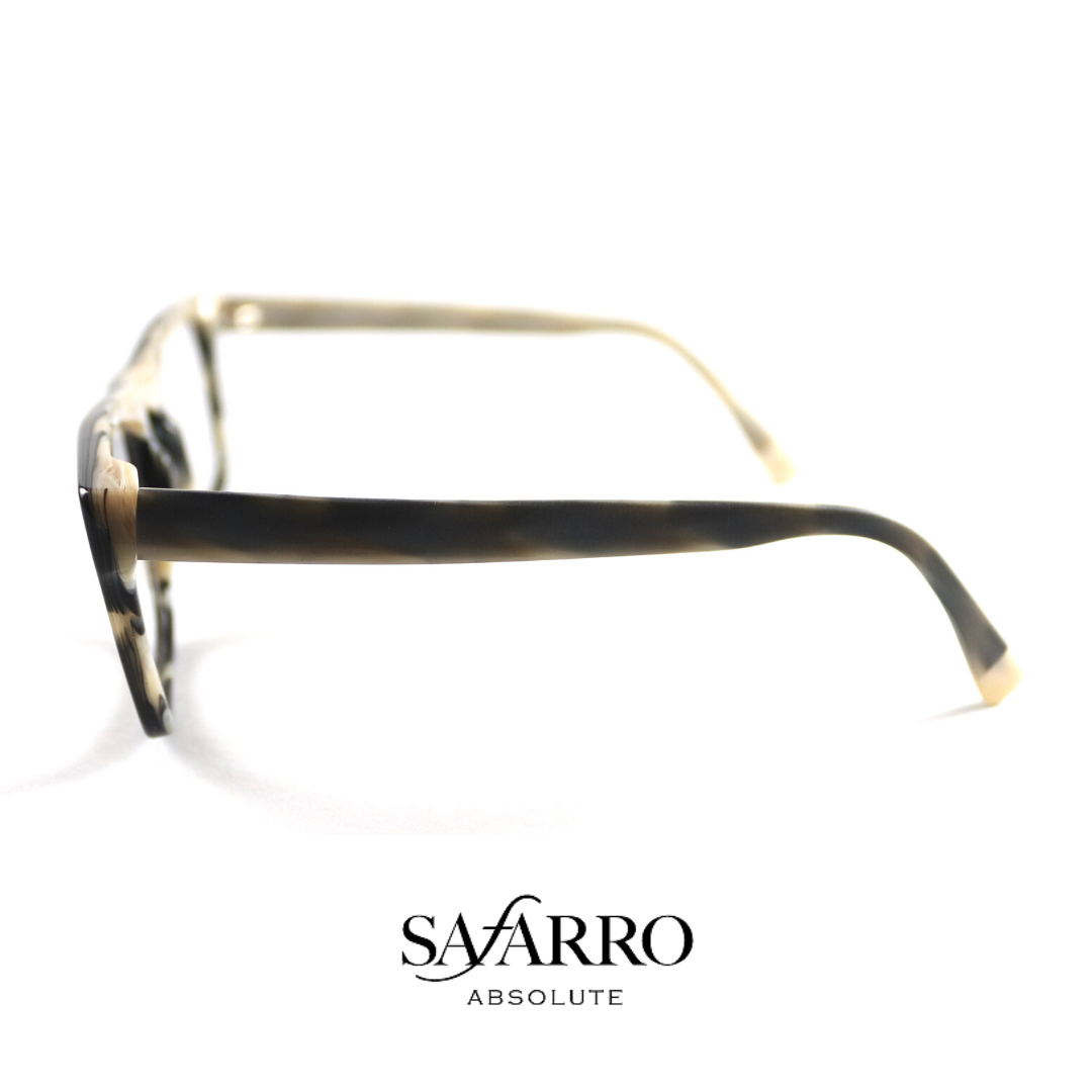 Safarro Eyewear - "Fasano" - Striped Grey