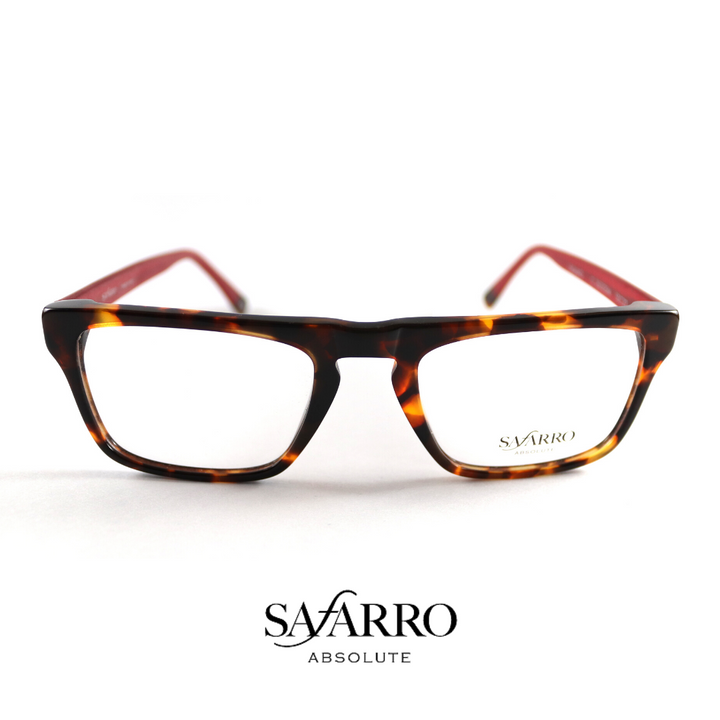 Safarro Eyewear - "Fasano" - Tortoiseshell/Red