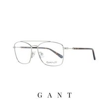 Gant Eyewear - Oversized - Silver/Blue-Black