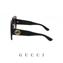 Gucci - Oversized - Square - Transparent Green&Brown
