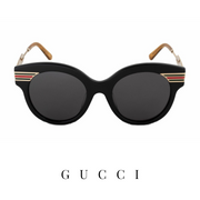 Gucci - Round - Black/Gold