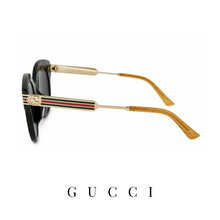 Gucci - Round - Black/Gold
