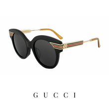 Gucci - Round - Black/Gold