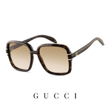 Gucci - Oversized - Square - Havana&Brown Gradient