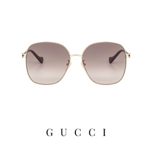 Gucci - Square - Gold&Brown Gradient