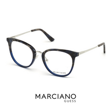 Guess by Marciano Eyewear - Round - Blue Havana/Silver