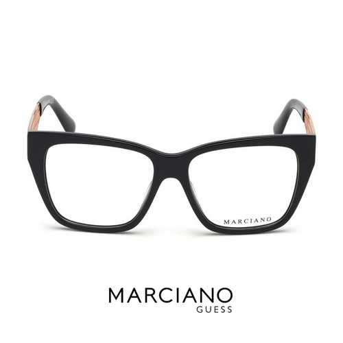 Guess by Marciano Eyewear - Square - Black/Rose-Gold