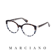 Guess by Marciano Eyewear - Round - Brown&Blue Havana