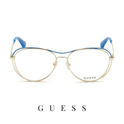 Guess Eyewear - Pilot - Gold/Blue