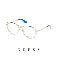 Guess Eyewear - Pilot - Gold/Blue