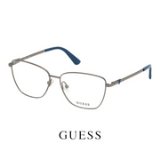 Guess Eyewear - Butterfly - Silver/Blue
