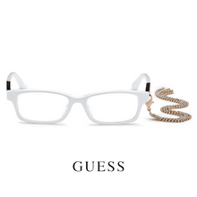 Guess Eyewear - Rectangle - White/Gold