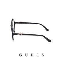 Guess Eyewear - Oversized - Hexagonal - Black