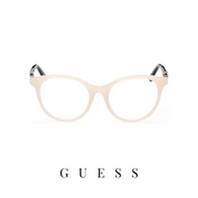 Guess Eyewear - Round - Ivory/Black