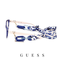 Guess Eyewear - Cat-Eye - Transparent Blue/Light Pink