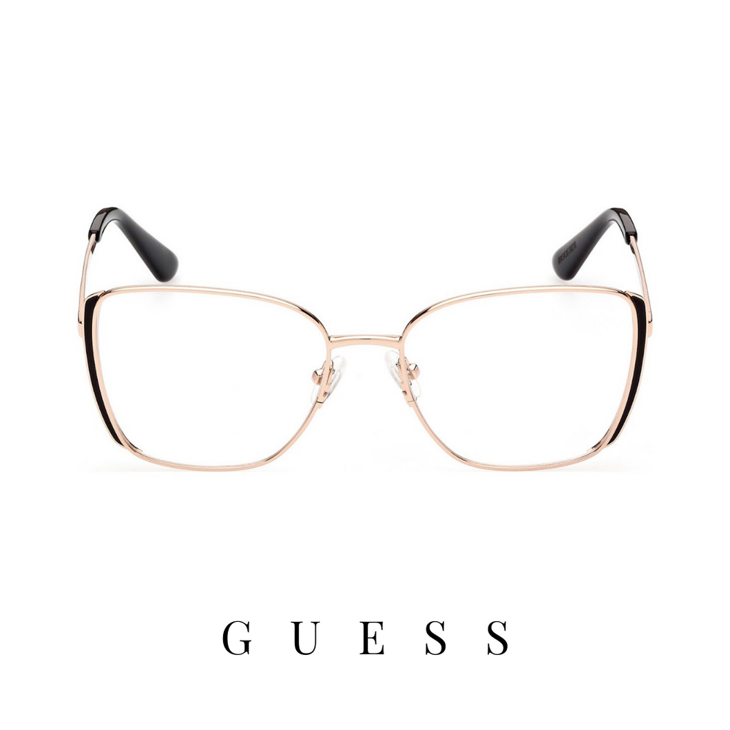 Guess Eyewear - Square - Rose-Gold/Black