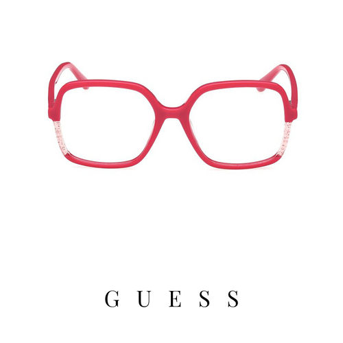 Guess Eyewear - Square - Pink&Glitter