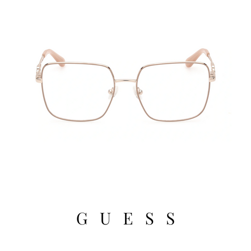 Guess Eyewear - Square - Rose-Gold