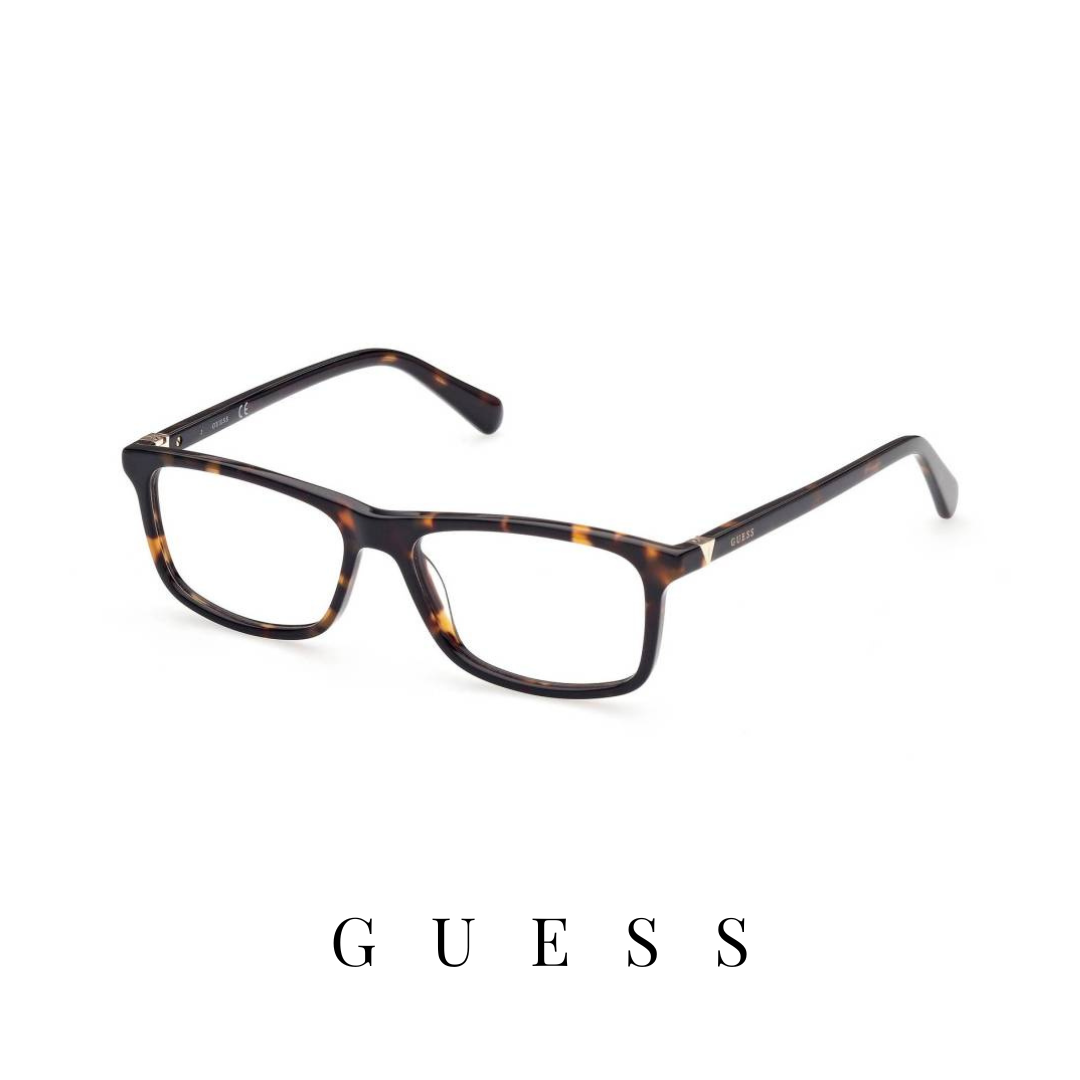 Guess Eyewear - Rectangle - Dark Havana
