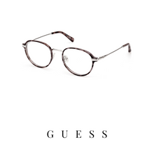 Guess Eyewear - Round - Grey Havana/Silver