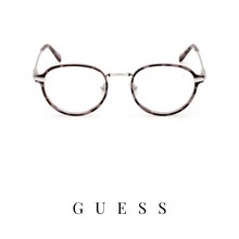 Guess Eyewear - Round - Grey Havana/Silver