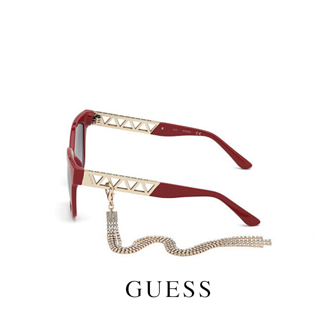 Guess - Square - Red/Gold