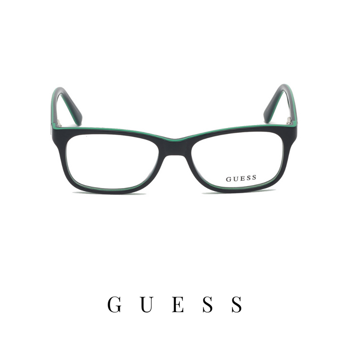 Guess Eyewear - Kids - Rectangle - Black/Green