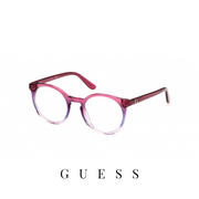 Guess Eyewear - Mini - Round - Transparent Pink-Violet Gradient