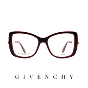 Givenchy Eyewear - Butterfly - Burgundy/Rose-Gold