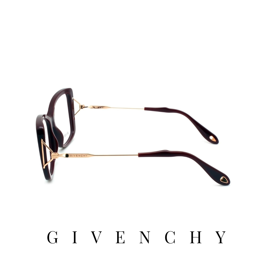 Givenchy Eyewear - Butterfly - Burgundy/Rose-Gold