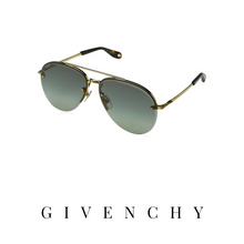 Givenchy - Semi-Rimless - Aviator - Gold
