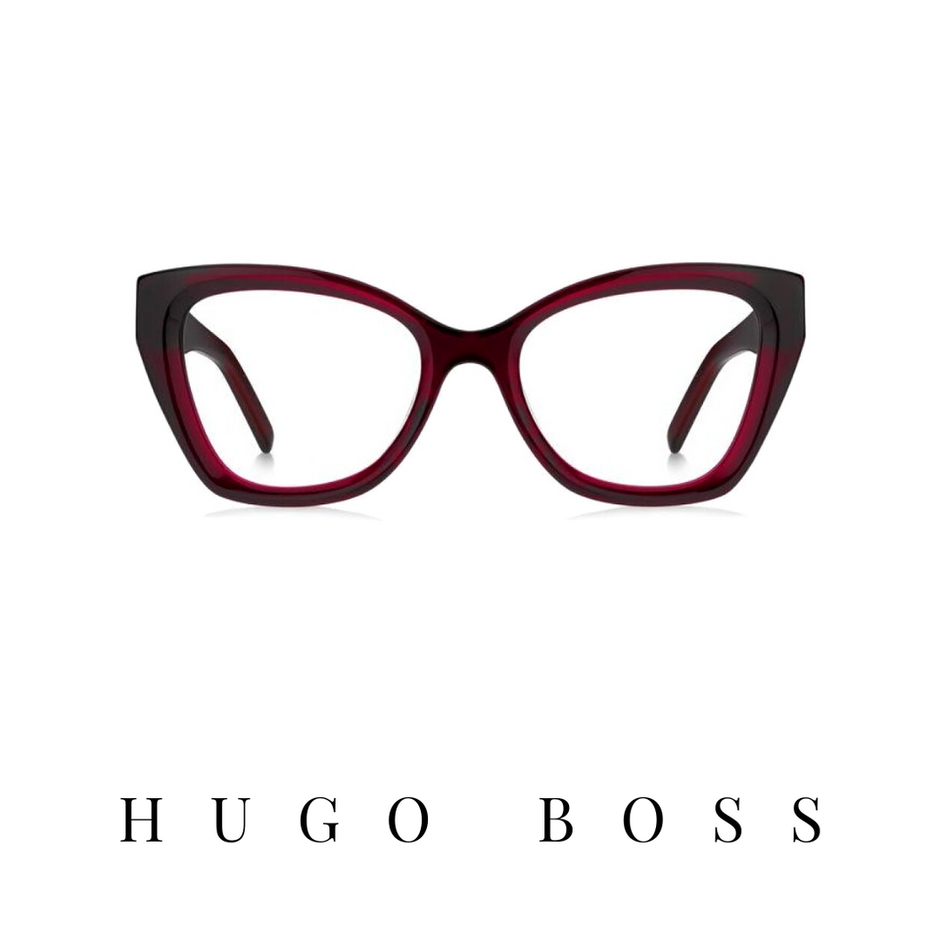 Hugo Boss Eyewear - Oversized - Cat-Eye - Burgundy
