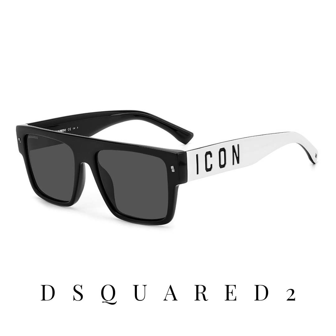Dsquared2 - 'Icon' - Black/White