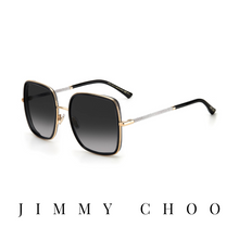 Jimmy Choo - 'Jayla' - Black/Gold & Silver Glitter