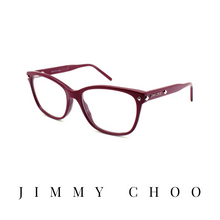 Jimmy Choo Eyewear - Square - Bordeaux