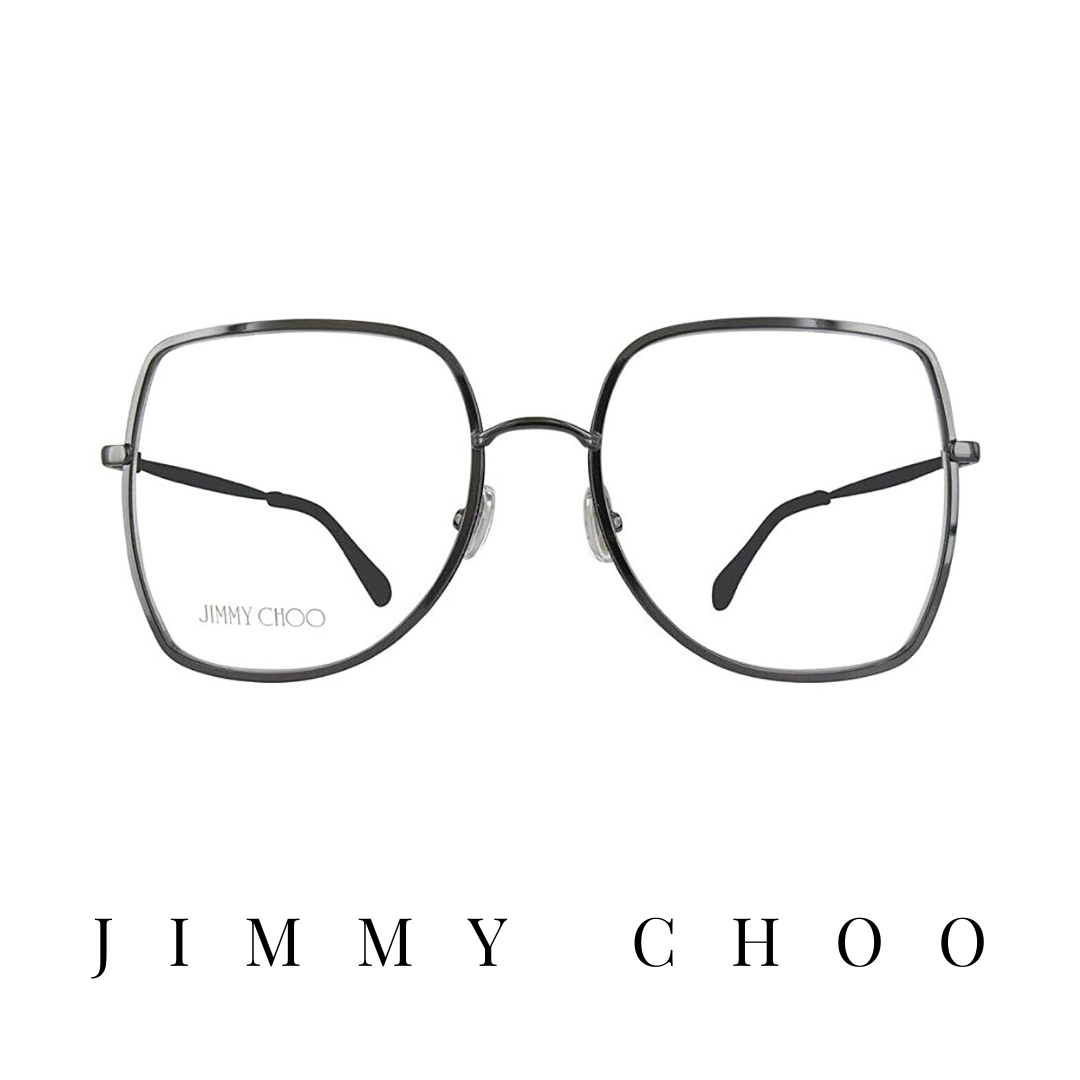 Jimmy Choo Eyewear - Oversized - Gunmetal