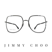 Jimmy Choo Eyewear - Oversized - Gunmetal