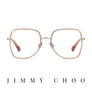 Jimmy Choo Eyewear - Oversized - Rose-Gold