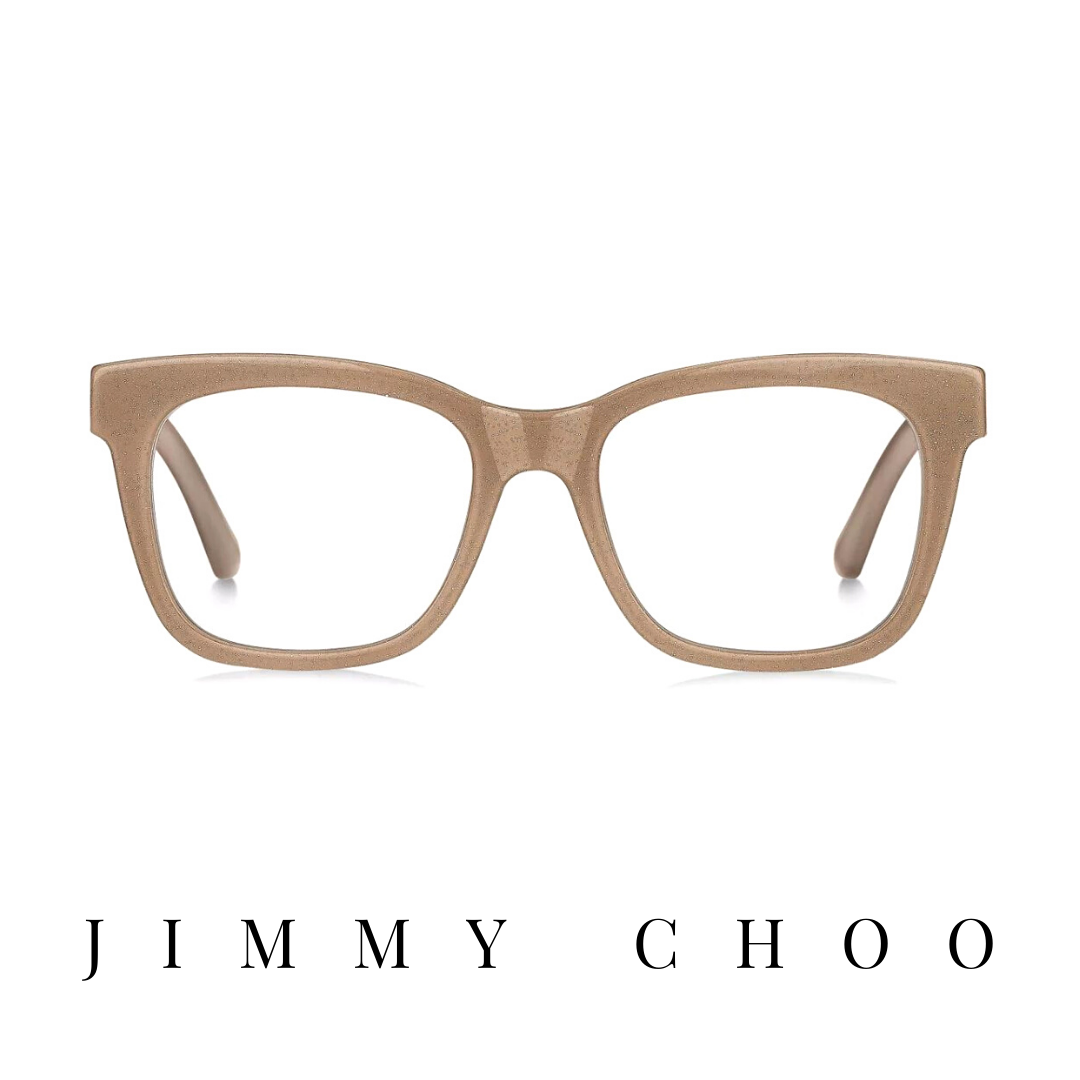 Jimmy Choo Eyewear - Square - Nude
