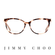 Jimmy Choo Eyewear - Butterfly - Pink Havana/Nude