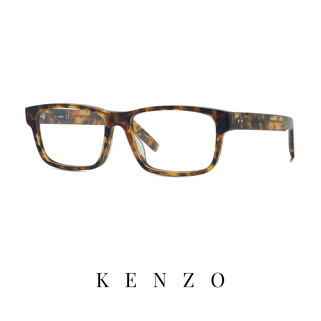 Kenzo Eyewear - Rectangle - Havana